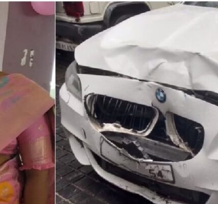 bmw car crash mumbai