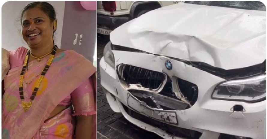 bmw car crash mumbai